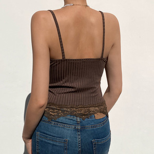 Camiseta sin Mangas Básica para Mujer, Tela Suave, Cómoda, para Uso Diario Informal - Product Image 3