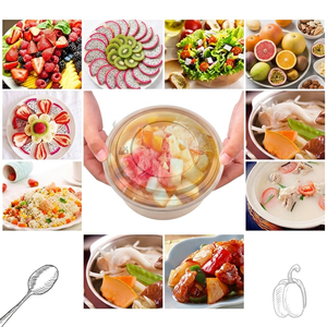 Tazón de Ensalada y Contenedor de Fideos de Papel Kraft 100% Desechable con Tapa de PET de 32oz, Diseño Redondo Moderno Biodegradable para Fiestas y Comida para Llevar - Product Image 3