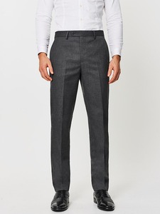 Mens Formal Straight Canvas <b>Dress</b> Pants <b>Old</b> Money Style Baggy Wide Leg Vintage Relaxed Fit Slacks Work Office Trousers - Product Image 3