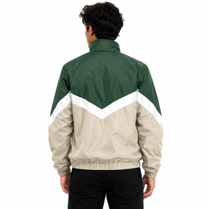 <b>Men</b> Hooded Lightweight Windbreaker <b>Jacket</b> Soft Comfortable Casual Outdoor Zip Front Waterproof Breathable Quick Dry Regular Fit - Product Image 2