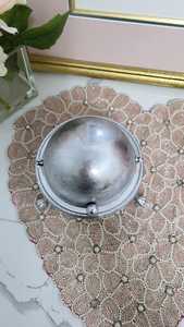 Antique Silverplate Roll Top Butter Dish w/ Glass Insert Ornate Scroll - Product Image 3