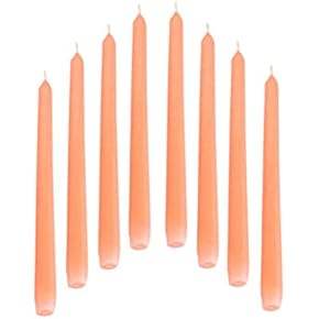 Bougies coniques Peach Blush Premium – Pack en gros adapté pour la fourniture en vrac et la distribution en gros - Product Image 3