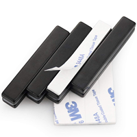 Taille personnalisée N35 N38 N40 N42 N45 N50 N52 revêtement époxy noir ndfeb barre aimant pour porte-couteau magnétique