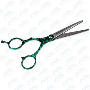 Tijeras de peluquería profesional verde de 6 pulgadas, tijeras de corte de acero inoxidable de alta calidad para un estilo de precisión - Product Image 4