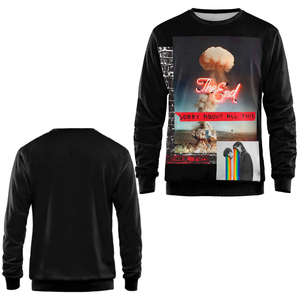 Premium <b>Men</b> Sublimated Sweatshirt 100% Polyester Vintage Embroidered All Over Print Streetwear <b>Pullover</b> Urban Fashion Wholesale - Product Image 1