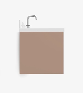 Venta al por Mayor de Mueble de Baño Xerxes de 43 Pulgadas con Lavabo Individual, Solo Mueble, 4 Opciones de Acabado, Fabricante OEM de Vietnam - Product Image 4