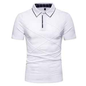Camiseta con Logotipo Bordado Personalizado, Camisetas Polo para Hombre, 100% Algodón, Camisa de Golf para Hombre, Camiseta Polo para Mujer, Camisetas Polo Casuales con Estampado OEM - Product Image 6