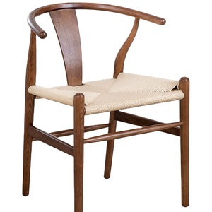 Haute qualité Royal luxe moderne en bois sculpté à la main salle à manger chaise ensemble artistique teck acajou Suar bois rotin salon hôtel - Product Image 1