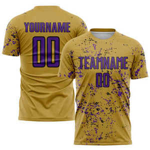 High-quality Custom-made <b>Polyester</b> Sports Clothing Men's Football Jerseys for Spring and Summer Seasons - Product Image 5