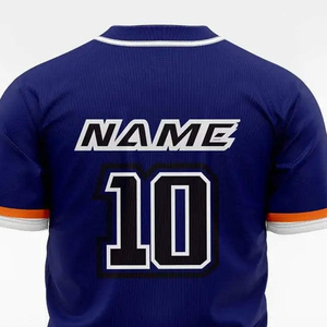 Camiseta de Béisbol Ligera y Transpirable para Deportes de Equipo, para Prácticas y Juegos, Diseño Personalizado, Jersey de Béisbol de Equipo para Venta en Línea - Product Image 5