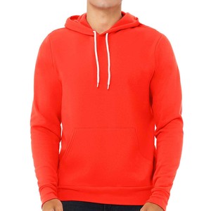 Sweat-shirt à capuche en molleton avec cordon de serrage BELLA+CANVAS, unisexe, en molleton éponge, style doux pour adulte - Product Image 4