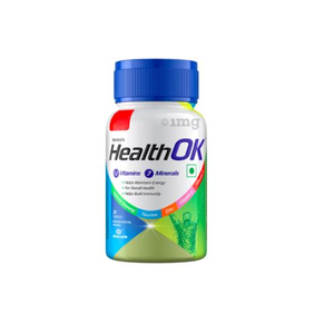HealthOK Multivitamines pour hommes avec vitamines, minéraux, ginseng, taurine et zinc pour la nutrition, l'énergie et l'immunité - Product Image 1