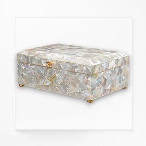 Genuine <b>Large</b> Mother of Pearl Jewelry <b>Box</b> Handmade Shell Inlay Storage Case Luxury Keepsake <b>Gift</b> <b>Box</b> Wholesale - Product Image 4