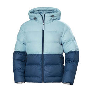 Women Winter Fleece Jacket Breathable Waterproof Eco-Friendly <b>Thick</b> Polyester Filled Knitted Canvas Embroidered Logo Custom - Product Image 2