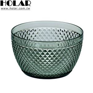 [Holar] Taiwan Made Unbreakable Diamond Textured Plastic Small Serving <b>Bowl</b> for Breakfast Salads Desserts - Product Image 1