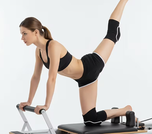 Genouillères de soutien avec rembourrage extra doux et épais, compression légère, genouillères en nylon avec élastique pour l'entraînement au volley-ball - Product Image 2
