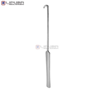 Juego de Ganchos Quirúrgicos Veterinarios Medic Instruments Spay Snook de 8 Pulgadas, Curvos, Punta Ciega de 12 mm, Mango Plano, Instrumento Quirúrgico Veterinario para Esterilización de Mascotas - Product Image 4