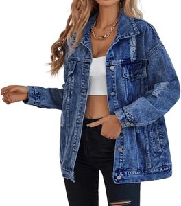 <b>Custom</b> Women <b>Denim</b> <b>Jacket</b> Classic Blue Cotton Button Up Jean Coat Casual Street Fashion Comfortable Premium Daily Wear Style - Product Image 2