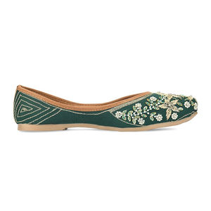 Premium Bridal <b>Khussa</b> Handmade Beaded Leather Jutti for Women Wedding Party Ethnic Footwear Supplier - Product Image 1