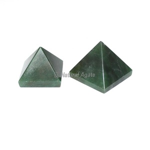 2025 nouveautés en gros Feng Shui pierre précieuse sculpture naturel oeil de tigre cristal pyramide pour la guérison Reiki - Product Image 5