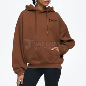 Sudaderas Extra Grandes para Mujer al por Mayor, Transpirables, Último Estilo, Color Sólido, Personalizadas - Product Image 5