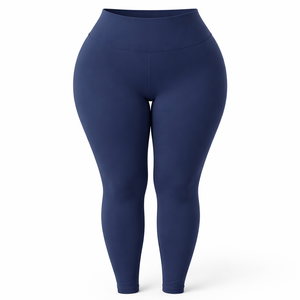 Leggings de sport sur mesure en gros pour femmes grandes tailles - Approvisionnement en gros et services OEM disponibles - Product Image 1