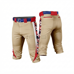 Customizable Team Name Men's Baseball <b>Pants</b> Heat Transfer Printed 100% Polyester <b>Mesh</b> Fabric Plus Size Moisture Wicking - Product Image 1