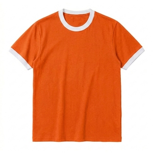 T-shirts pour hommes tendance de l'été, personnalisables, décontractés, col rond, manches courtes, de haute qualité, 100% coton, streetwear, t-shirt uni - Product Image 1