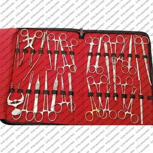 Juego de instrumentos básicos de cirugía plástica para profesionales, 28 piezas, kit de cirugía plástica de acero inoxidable, juego de herramientas de cirugía estética con certificación CE - Product Image 6
