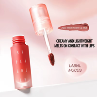 Rouge à lèvres stick longue tenue mat doux, couleur nude, imperméable, pour maquillage quotidien des femmes