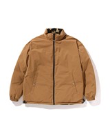 Veste matelassée réversible unisexe coupe-vent sans manches à imprimé camouflage, col montant épais, fermeture éclair, décontractée pour l'hiver