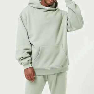 Vente Flash : Survêtement Décontracté Homme Hiver en Coton 100% Durable, Imperméable, Léger, Respirant, Style Urbain, Couleur Unie - Product Image 2