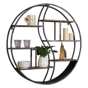 Multi-Functional Large Foldable Vintage Metal Kitchen Spice Rack Iron Wall Mounted Storage Organizer Portable <b>Shelf</b> Holder - Product Image 6