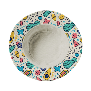 Sombrero de Pescador con Diseño Floral de Rosas Rosadas, Personalizable con Logotipo, Estampado de Flores, Unisex, Sublimado, Protección Solar, Moda Primavera - Product Image 3