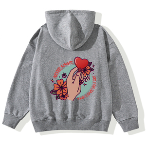 Sudadera con capucha y cremallera para hombre y mujer, 300 GSM, suave, de manga larga, para deportes, descanso, exterior, cálida, informal - Product Image 5