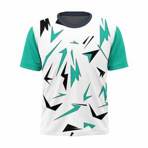 เสื้อยืดแขนสั้นผ้าโพลีเอสเตอร์ 100% แบบกำหนดเองสำหรับผู้ชาย เสื้อยืดกีฬา เสื้อผ้าแนวสตรีท ผู้ผลิต OEM ODM - Product Image 2