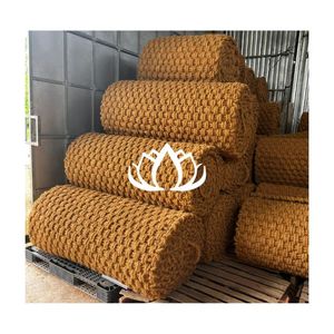 Tapis en fibre de coco 2026, le plus vendu, pour la protection des pentes – Couverture anti-érosion 100 % fibre de coco pour la stabilisation et le drainage des sols - Product Image 4