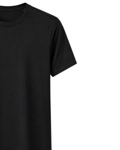 T-shirt de sport pour homme personnalisé par le fabricant, noir, à séchage rapide, respirant, en polyester, pour la course à pied, la gym, l'entraînement, vêtements de sport, tee-shirt uni pour la remise en forme - Product Image 4