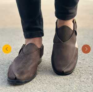 Sandales Peshawari en cuir pour hommes de haute qualité pour l'été, dans les meilleures couleurs et tailles 2026 - Product Image 3