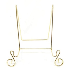 Soporte de Caballete con Diseño de Alambre Trenzado, Metal Sólido, Color Negro, Soporte Decorativo para Tablero de Dibujo Hecho a Mano, de Pie - Product Image 6