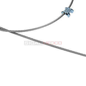 Plaques de fixation péroprothétiques en acier inoxydable allemand haute résistance et flexibles, avec embout de fixation intégré, 60 cm, manuel - Product Image 3