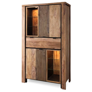 Modern Eco-friendly Luxury Modern Wooden <b>Wardrobe</b> Cabinet Solid Wood Doors Freestanding Bedroom Furniture School Hospital Dining - Product Image 1