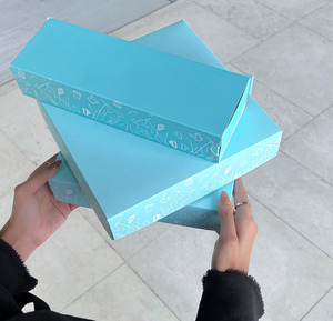 Caja Ecológica Personalizada para <span class=keywords><strong>Churros</strong></span>, Fritters, Salsas, Bento, Sushi, Pasteles, Brownies, Galletas, con Insertos para Vasos - Product Image 5