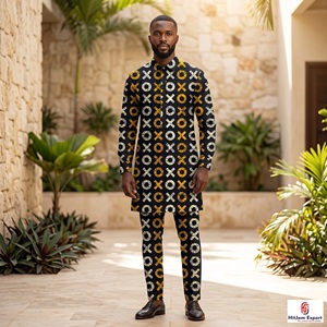Custom African Wax Print Cotton Fabric Ankara Kitenge Logo Print OEM ODM Textile Manufacturer - Product Image 6