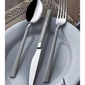 Premium Dining <b>Flatware</b> Stainless Steel Cutlery Set Designed for Elegant Table Settings and Contemporary Kitchen Living - Product Image 2