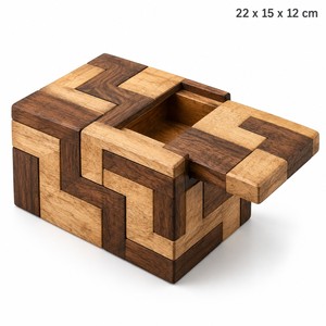 กล่องไม้มะม่วงทำมือสำหรับใส่เครื่องประดับ ขายส่งจากอินเดีย - Product Image 1