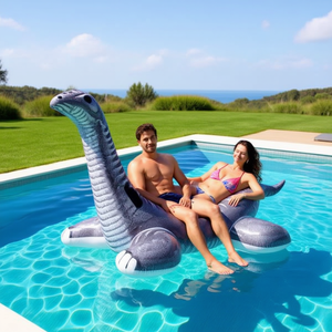 Brontosaurus 94X178CM +3A Galleggianti Gonfiabili per un Divertimento Assicurato! - Product Image 2