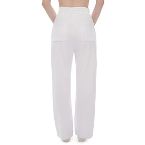 กางเกงวอร์มผ้าฟลีซเนื้อนุ่มพิเศษ ทรงหลวม สไตล์ยูนิเซ็กซ์ สำหรับผู้หญิง  รับสกรีนโลโก้ตามสั่ง เหมาะสำหรับชมรม โรงเรียน วิทยาลัย สถาบันฝึกอบรม - Product Image 6