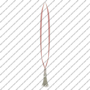 Matériel personnalisé, fait main, fil de bullion blanc, nœud sabre poli, nœud épée brodé, pompons, équipement de combat Root Fight, tactique - Product Image 2