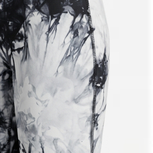 Women's High Waisted Tie Dye <b>Print</b> <b>Leggings</b> Full Length Stretch Knitted Breathable Quick Dry Pockets Sporty Yoga All Seasons - Product Image 4